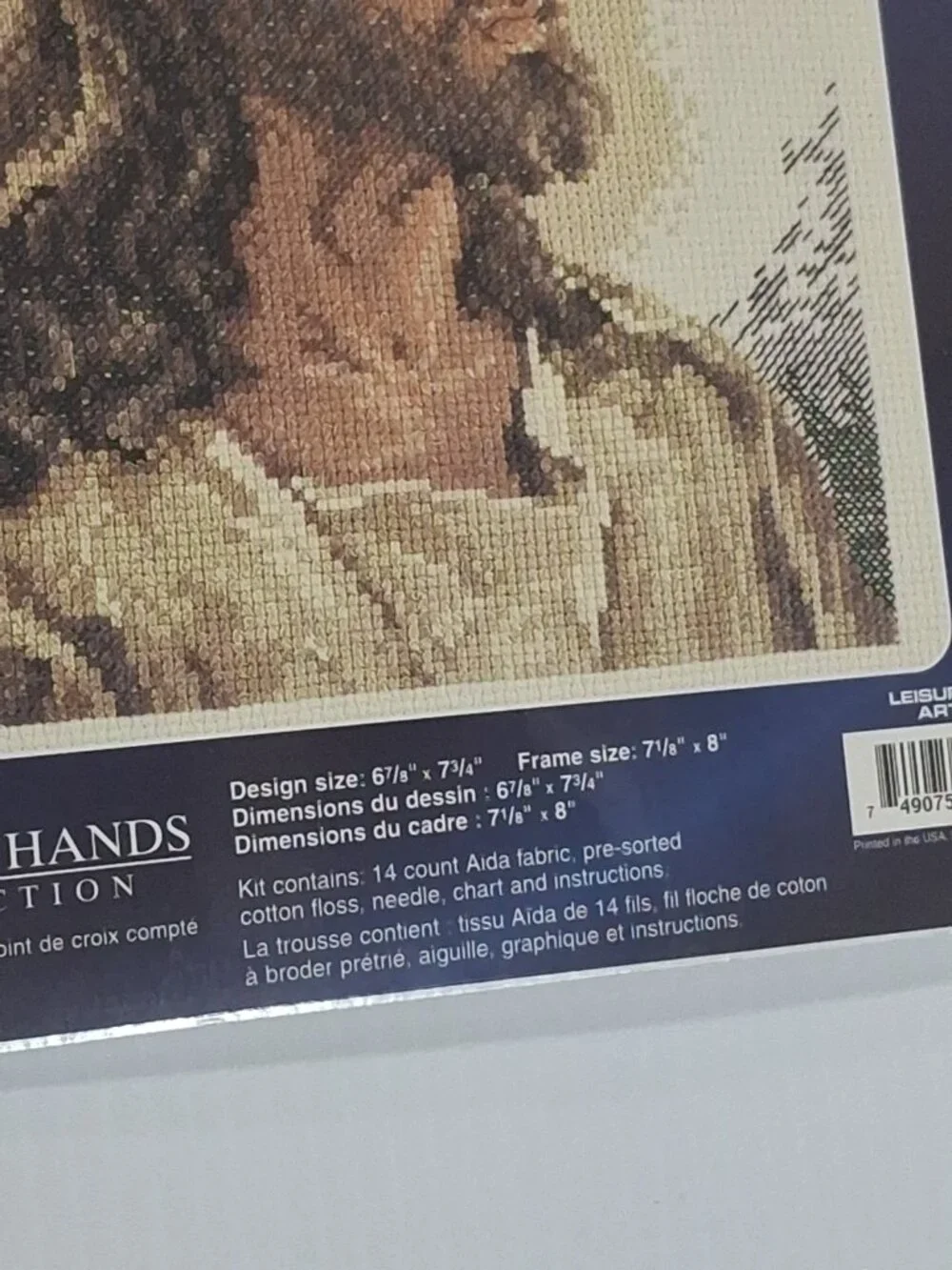 Designs For The Needle PORTRAIT OF CHRIST Jesus Cross Stitch Kit 114900 NEW